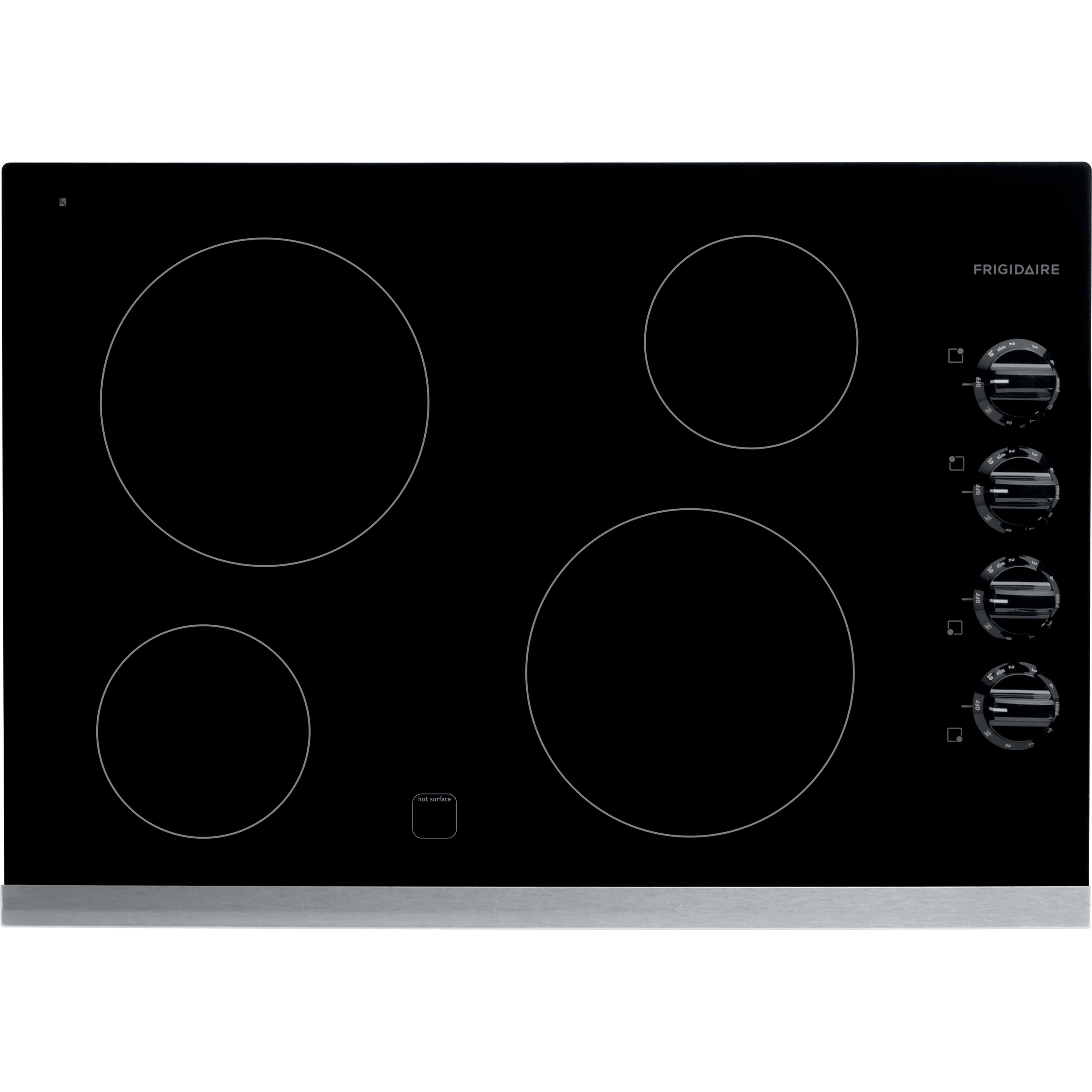  Frigidaire 30-inch Built-In Electric Cooktop FFEC3024PS IMAGE 1