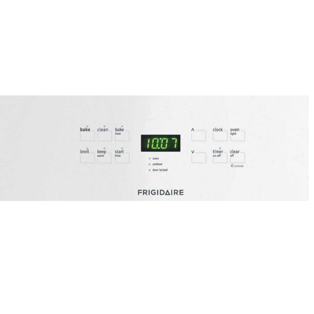  Frigidaire 30-inch, 4.6 cu. ft. Built-in Single Wall Oven FFEW3025PW IMAGE 4