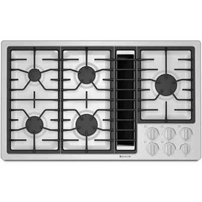  JennAir 36-inch Built-In Gas Cooktop JGD3536BW IMAGE 1