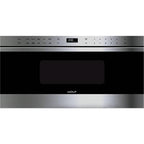  Wolf 30-inch, 1.2 cu. ft. Drawer Microwave Oven MD30TE/S IMAGE 1