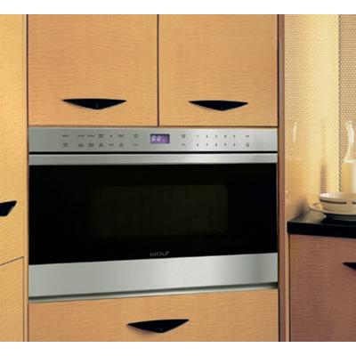  Wolf 30-inch, 1.2 cu. ft. Drawer Microwave Oven MD30TE/S IMAGE 2