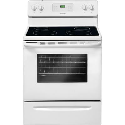  Frigidaire 30-inch Freestanding Electric Range FFEF3017ZW IMAGE 1