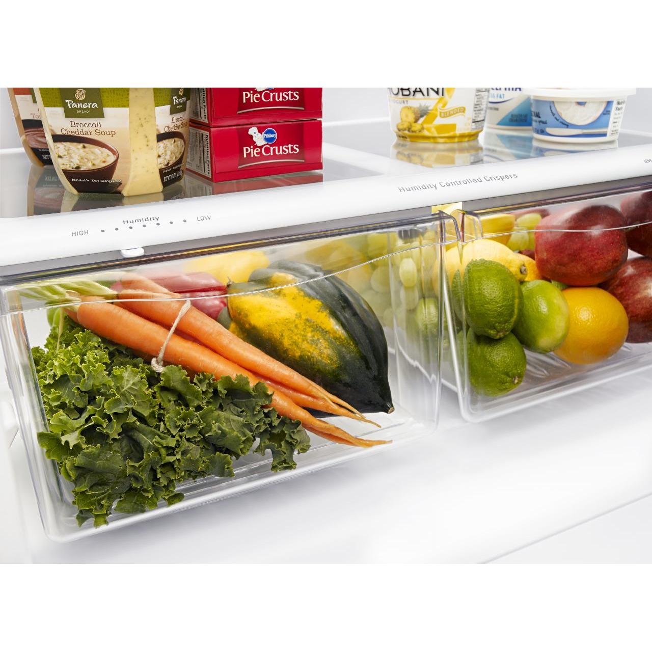  Amana 30-inch, 18 cu. ft. Bottom Mount Freezer Refrigerator ABB1924BRM IMAGE 6