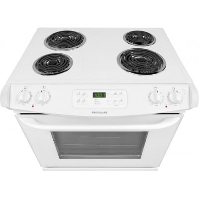  Frigidaire 30-inch Slide-In Electric Range FFED3015PW IMAGE 2