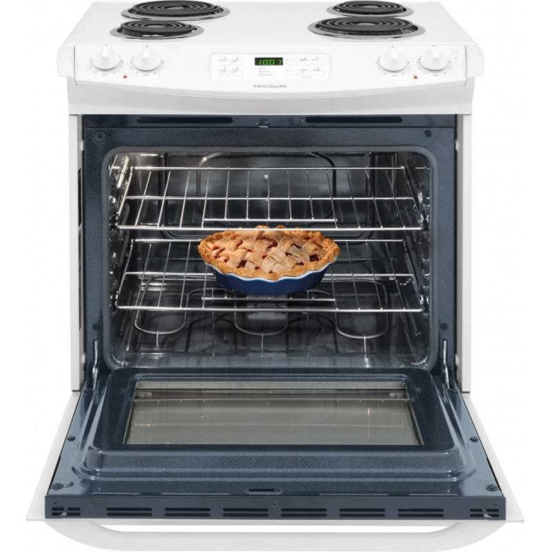  Frigidaire 30-inch Slide-In Electric Range FFED3015PW IMAGE 8