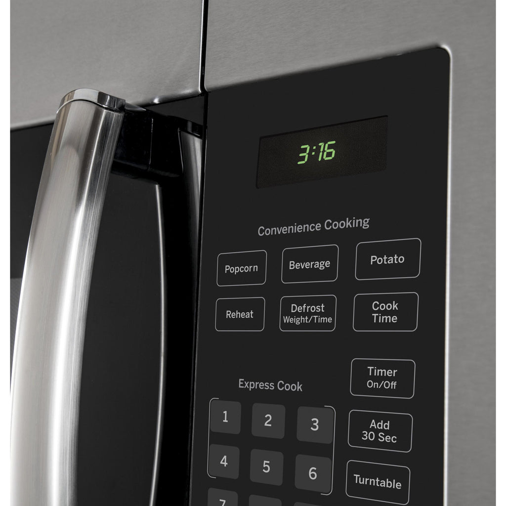  GE 30-inch, 1.6 cu. ft. Over-the-Range Microwave Oven JVM1635SFC IMAGE 3