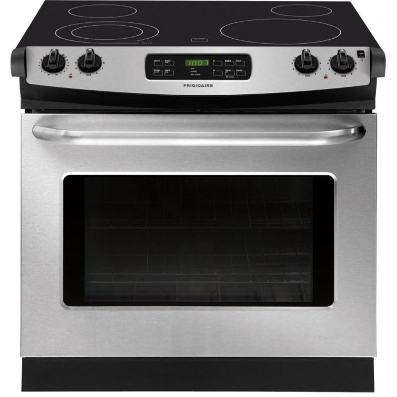  Frigidaire 30-inch Drop-In Electric Range FFED3025PS IMAGE 1