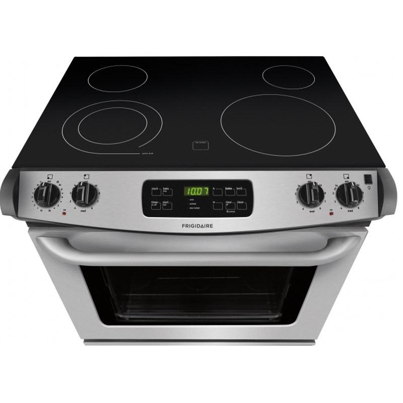  Frigidaire 30-inch Drop-In Electric Range FFED3025PS IMAGE 3