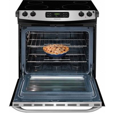  Frigidaire 30-inch Drop-In Electric Range FFED3025PW IMAGE 3