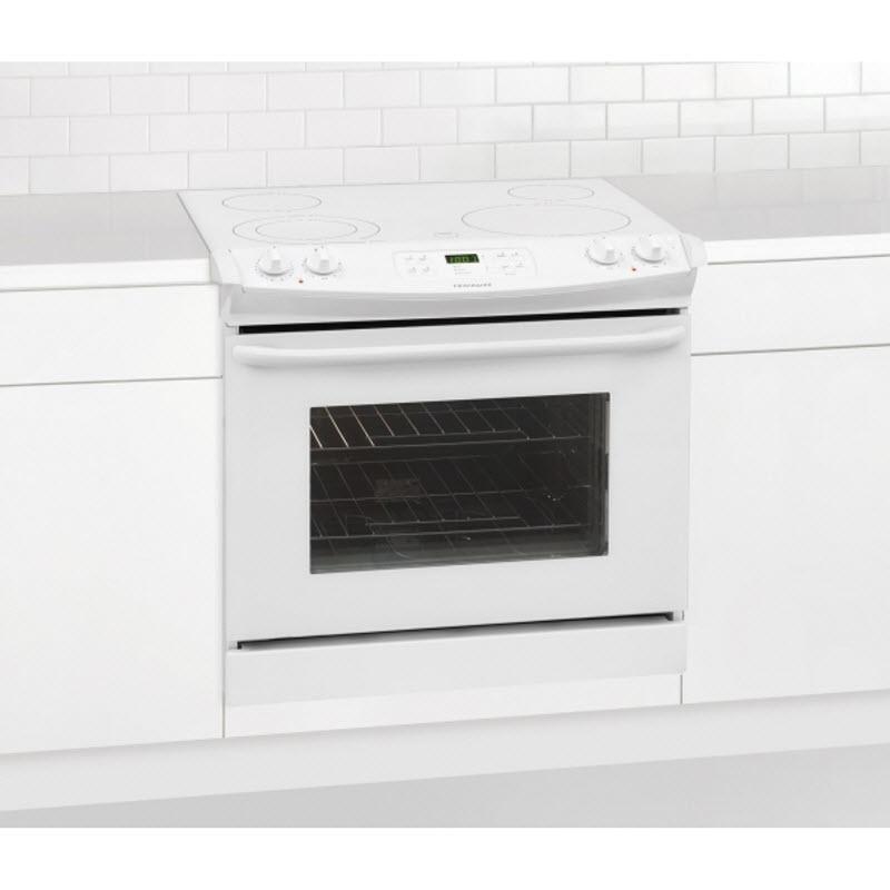  Frigidaire 30-inch Drop-In Electric Range FFED3025PW IMAGE 4
