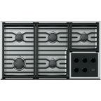  Wolf 36-inch Built-In Gas Cooktop CG365T/S IMAGE 1