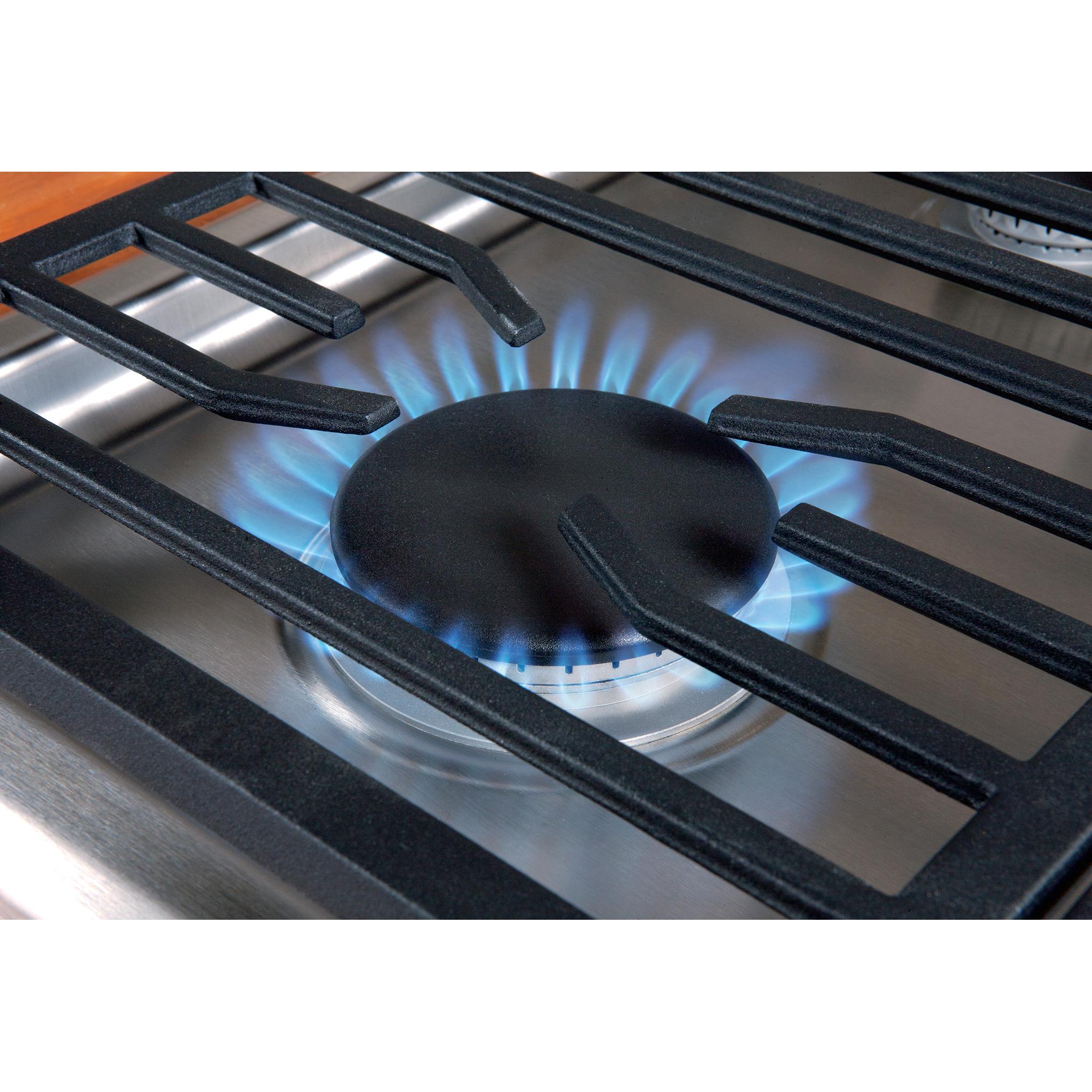  Wolf 30-inch Built-in Gas Cooktop CG304T/S IMAGE 9