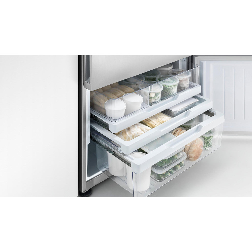  Fisher & Paykel 25-inch, 13.4 cu. ft. Counter-Depth Bottom Freezer Refrigerator with ActiveSmart™ RF135BDRX4 IMAGE 3