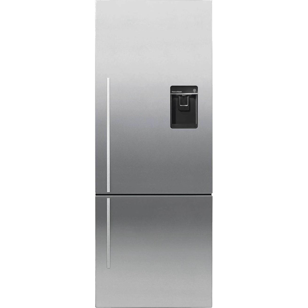  Fisher & Paykel 25-inch, 13.4 cu. ft. Counter-Depth Bottom Freezer Refrigerator with Water Dispenser RF135BDRUX4 IMAGE 1