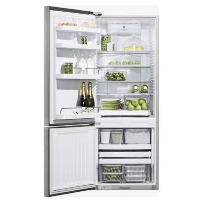 Fisher & Paykel 25-inch, 13.4 cu. ft. Counter-Depth Bottom Freezer Refrigerator with Ice and Water RF135BDLUX4 IMAGE 2