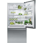  Fisher & Paykel 31-inch, 17.1 cu. ft. Counter-Depth Bottom Freezer Refrigerator RF170WDRX4 IMAGE 2