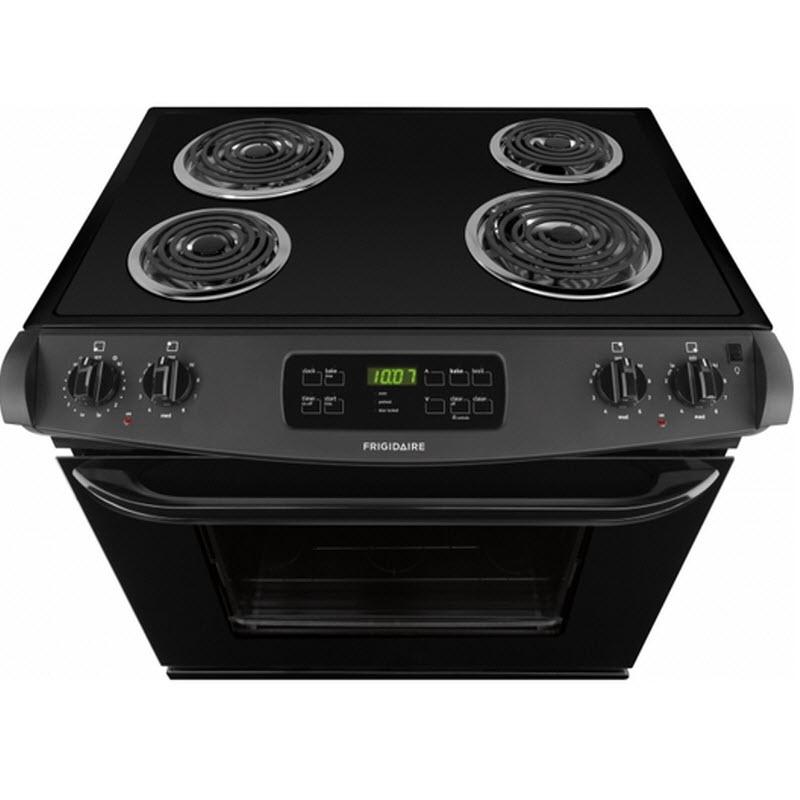  Frigidaire 30-inch Slide-In Electric Range FFES3015PB IMAGE 3