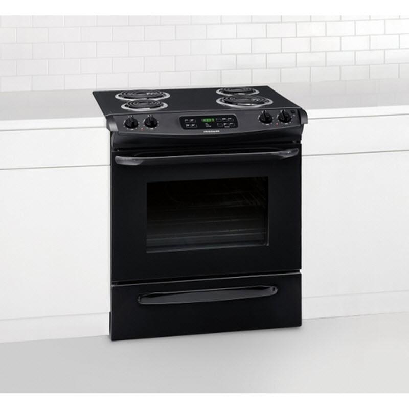  Frigidaire 30-inch Slide-In Electric Range FFES3015PB IMAGE 4