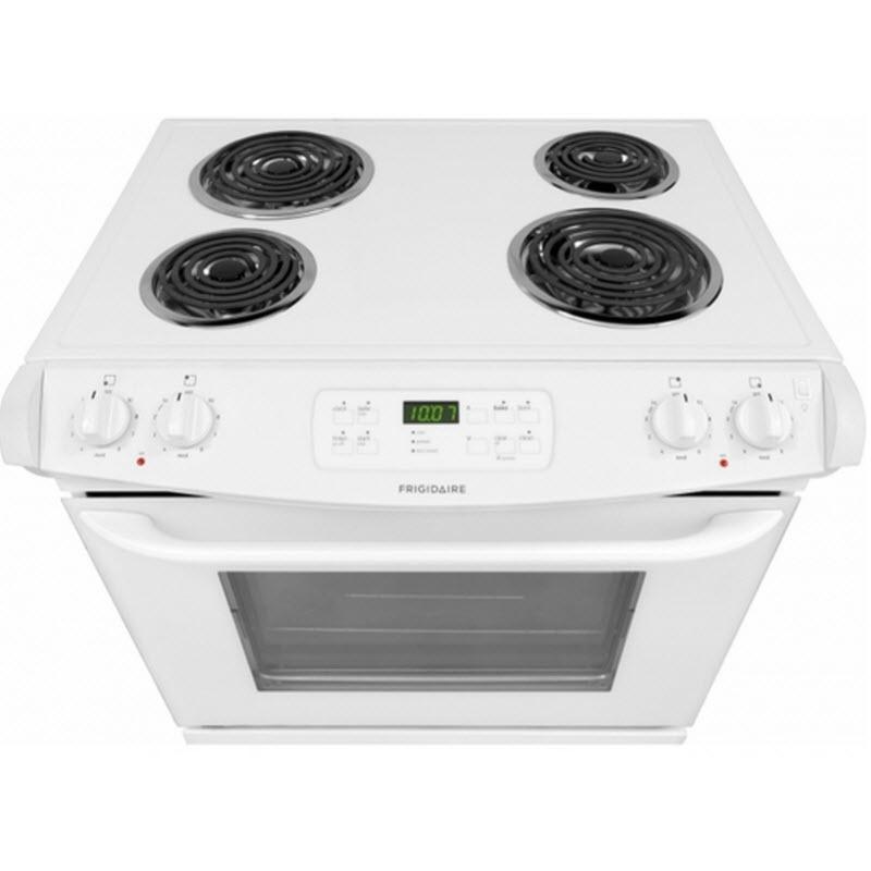  Frigidaire 30-inch Slide-In Electric Range FFES3015PW IMAGE 3