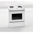  Frigidaire 30-inch Slide-In Electric Range FFES3015PW IMAGE 4