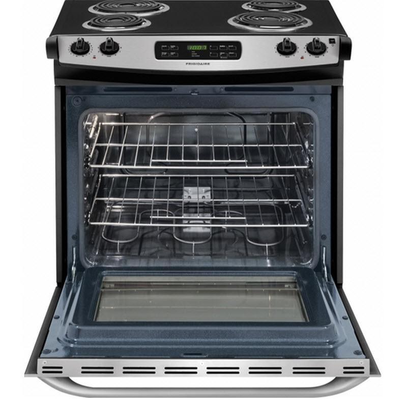  Frigidaire 30-inch Slide-In Electric Range FFES3015PS IMAGE 3