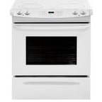  Frigidaire 30-inch Slide-In Electric Range FFES3025PW IMAGE 1