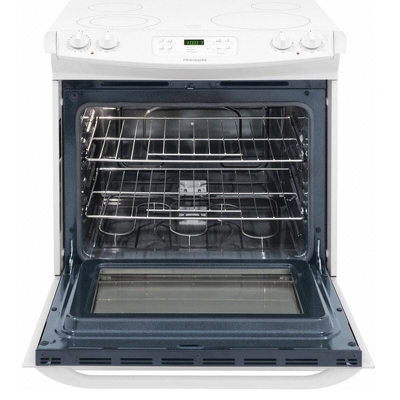  Frigidaire 30-inch Slide-In Electric Range FFES3025PW IMAGE 2