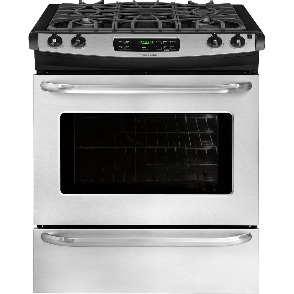  Frigidaire 30-inch Slide-In Gas Range FFGS3025PS IMAGE 1