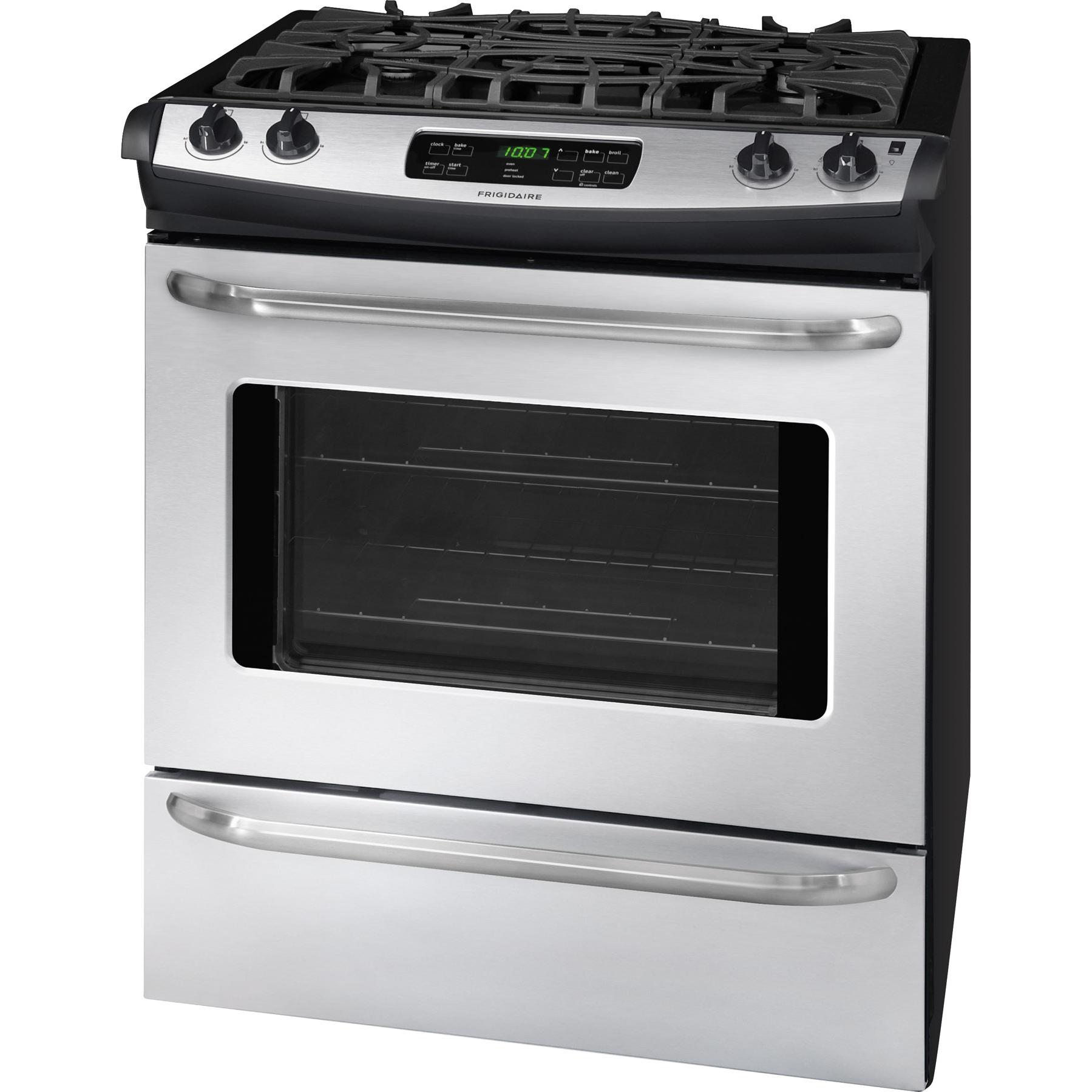  Frigidaire 30-inch Slide-In Gas Range FFGS3025PS IMAGE 11