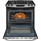  Frigidaire 30-inch Slide-In Gas Range FFGS3025PS IMAGE 3