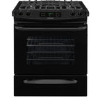  Frigidaire 30-inch Slide-In Gas Range FFGS3025PB IMAGE 1