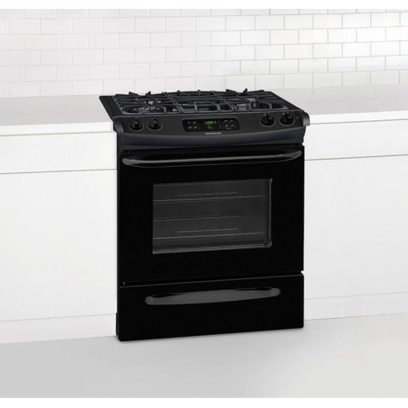  Frigidaire 30-inch Slide-In Gas Range FFGS3025PB IMAGE 4