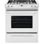  Frigidaire 30-inch Slide-In Gas Range FFGS3025PW IMAGE 1