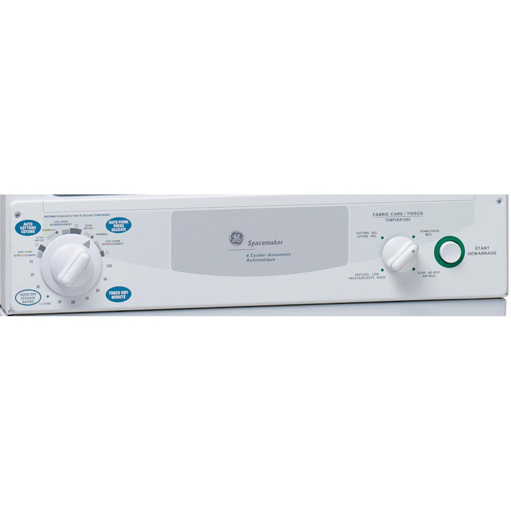  GE 3.6 cu. ft. Electric Dryer PCKS443EBWW IMAGE 2