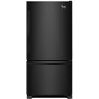  Whirlpool 33-inch, 22 cu. ft. Bottom Freezer Refrigerator with Icemaker WRB322DMBB IMAGE 1