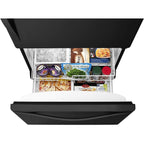  Whirlpool 33-inch, 22 cu. ft. Bottom Freezer Refrigerator with Icemaker WRB322DMBB IMAGE 3