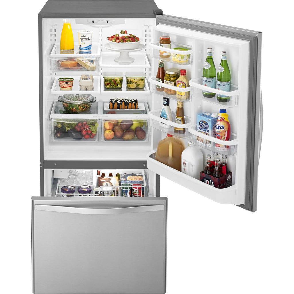  Whirlpool 33-inch, 22 cu. ft. Bottom Freezer Refrigerator with Icemaker WRB322DMBM IMAGE 5