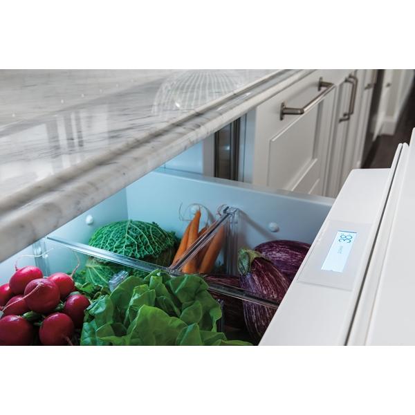  Sub-Zero 24-inch, 4 cu.ft. Built-in Drawer Refrigerator ID-24R IMAGE 3