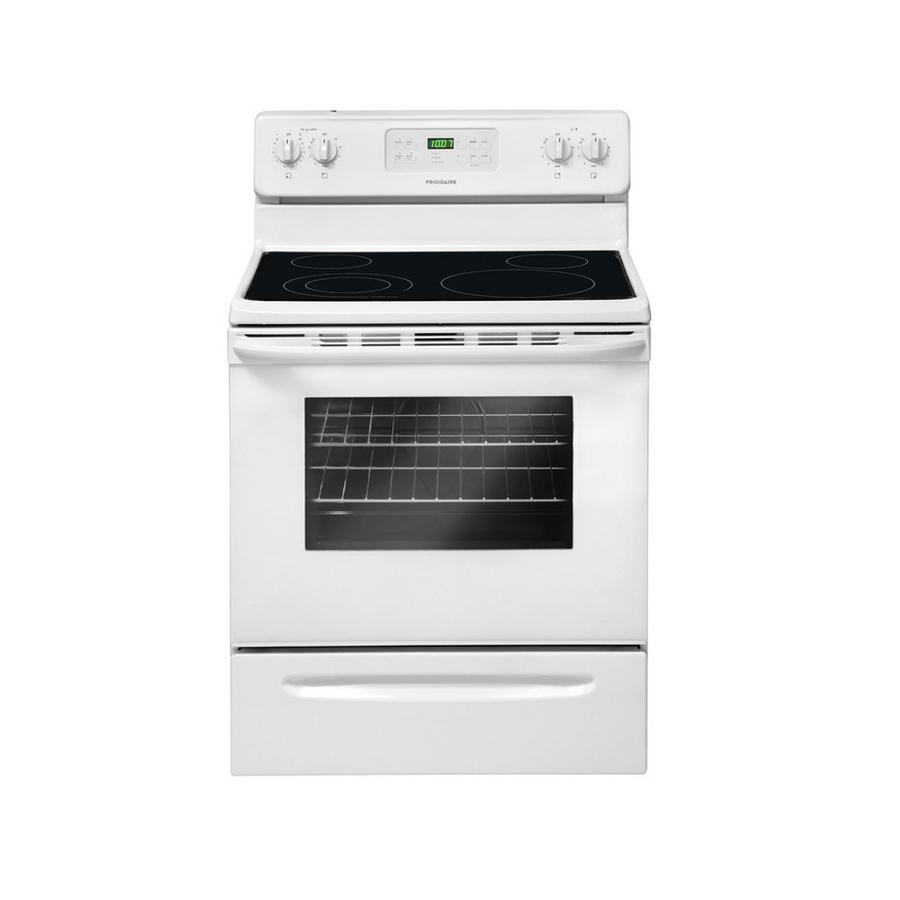  Frigidaire 30-inch Freestanding Electric Range LFEF3018LW IMAGE 1