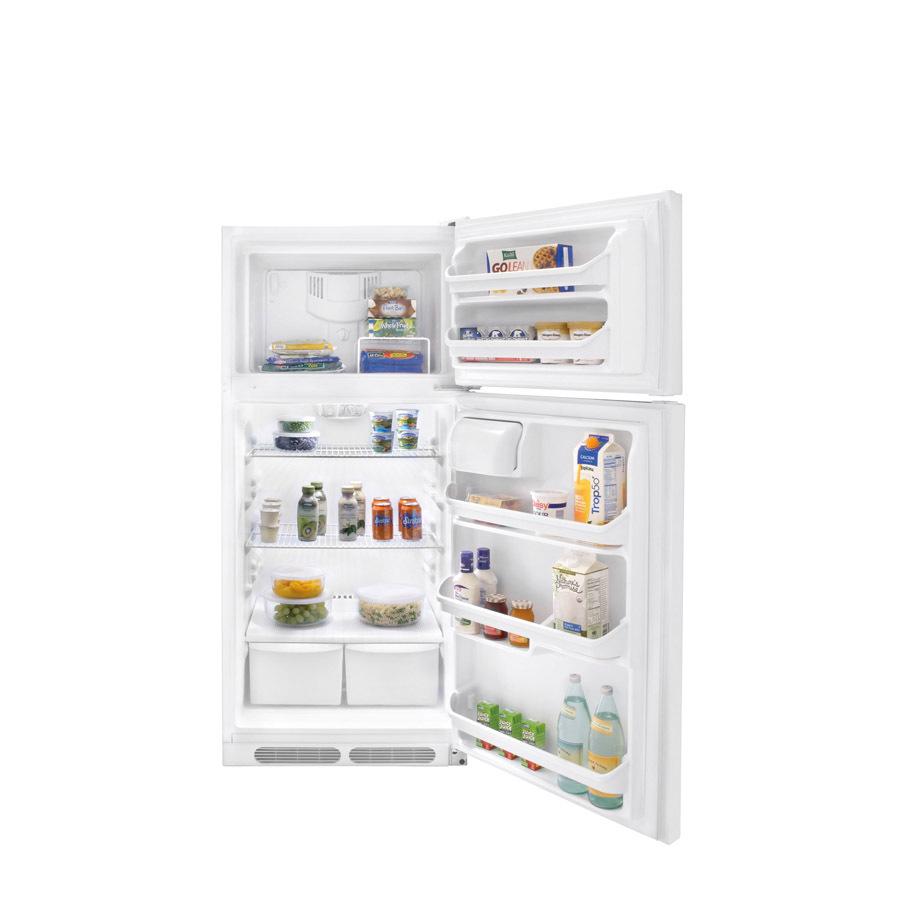  Frigidaire 28-inch, 16.5 cu. ft. Top Freezer Refrigerator LFHT1713LW IMAGE 3