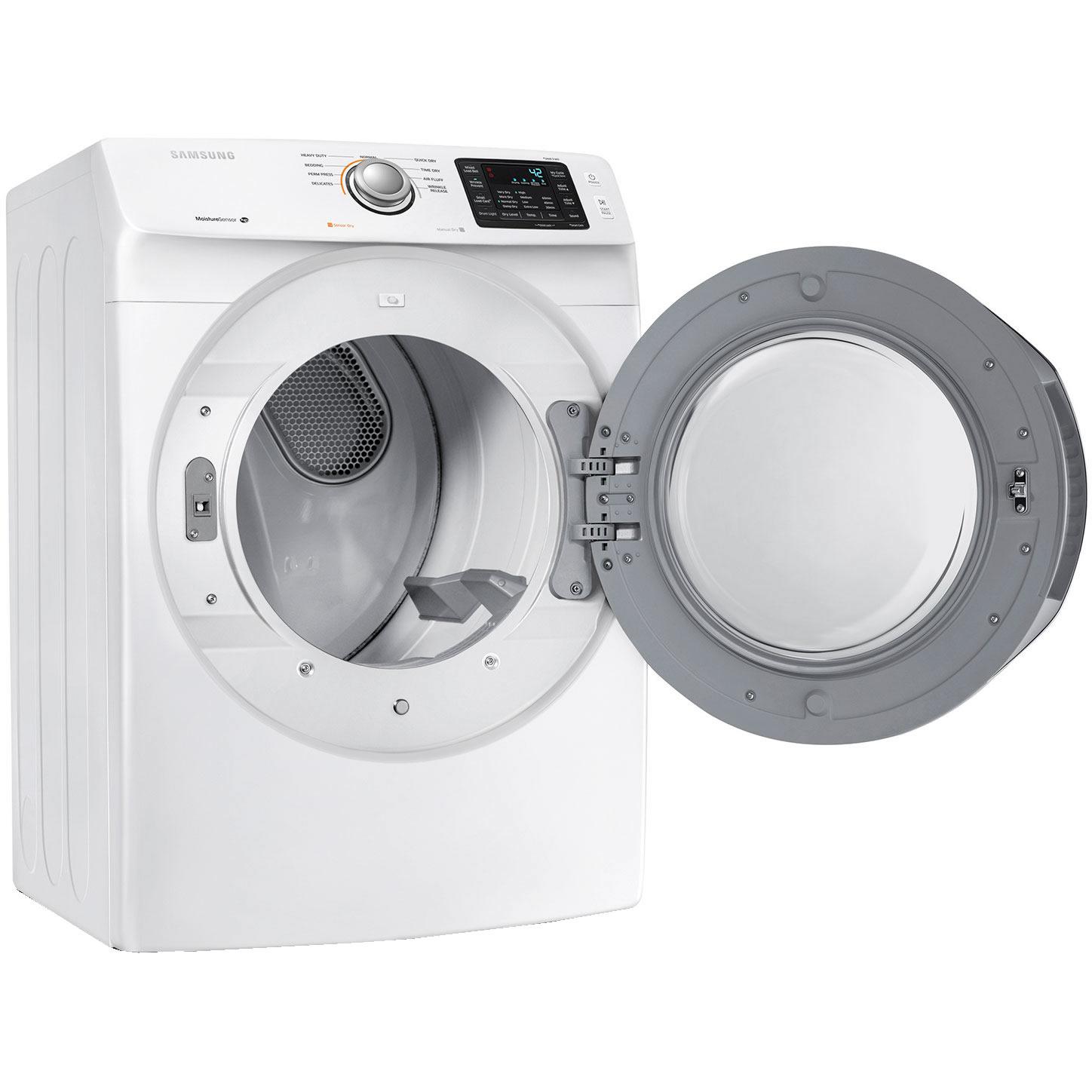  Samsung 7.5 cu. ft. Electric Dryer DV42H5000EW/AC IMAGE 2