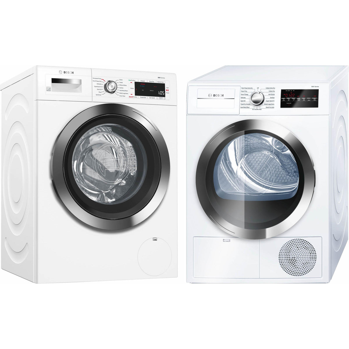  Bosch Laundry WAW285H2UC, WTG86402UC IMAGE 1