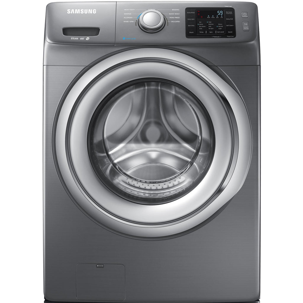  Samsung 4.8 cu. ft. Front Loading Washer with Steam WF42H5200AP/A2 IMAGE 1