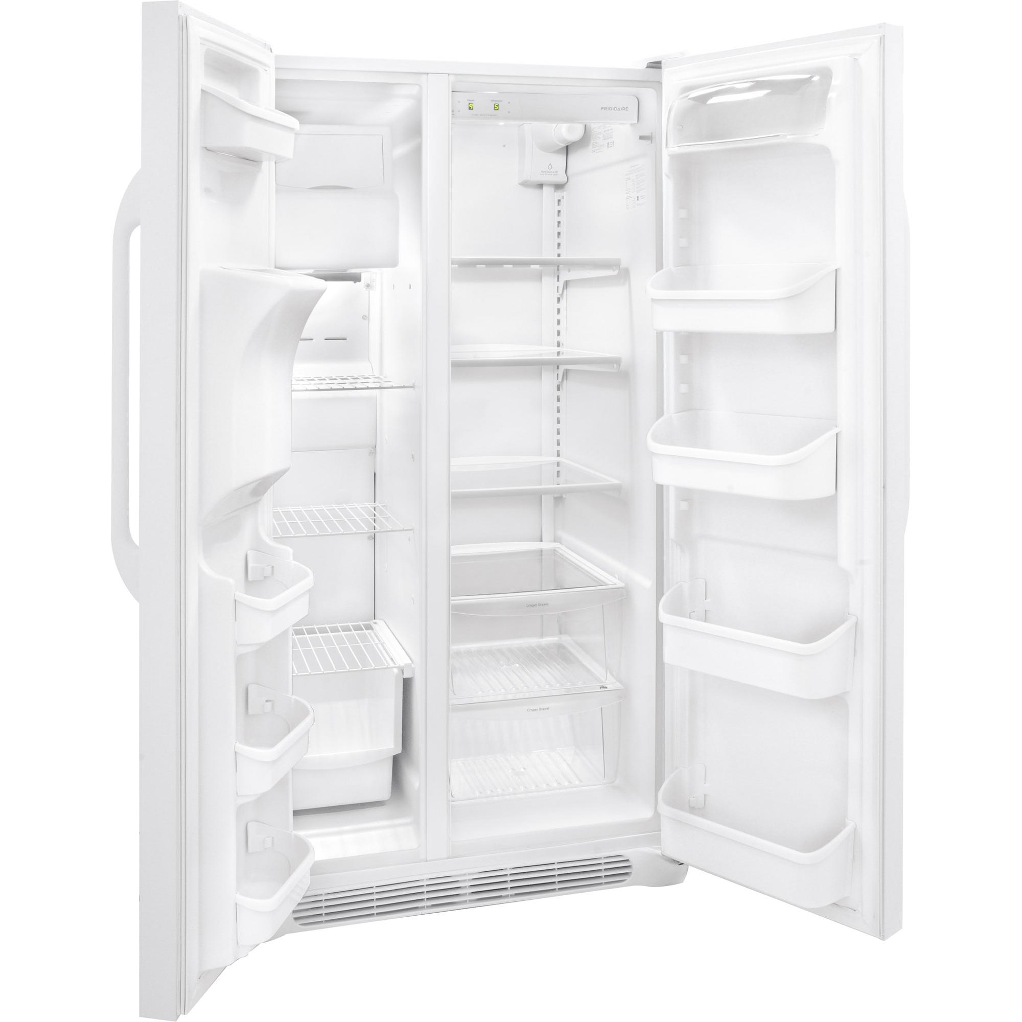  Frigidaire 36-inch, 26 cu. ft. Side-by-Side Refrigerator with Ice and Water FFSS2614QP IMAGE 3