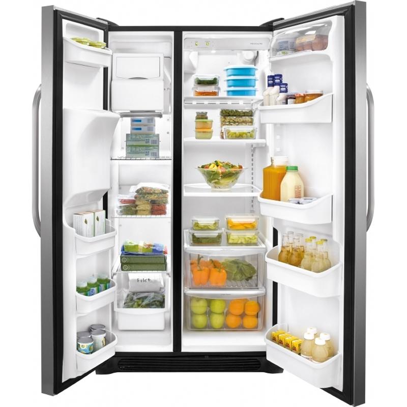  Frigidaire 36-inch, 26 cu. ft. Side-by-Side Refrigerator with Ice and Water FFSS2614QS IMAGE 2