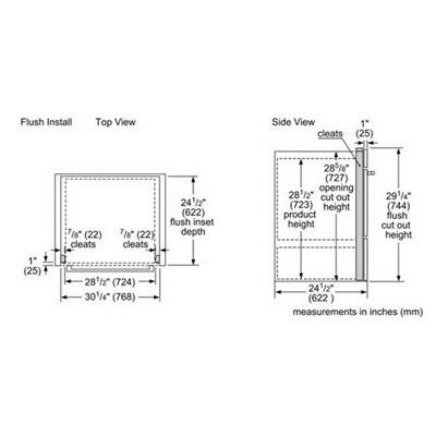  Bosch 30-inch Warming Drawer HWD5051UC IMAGE 5