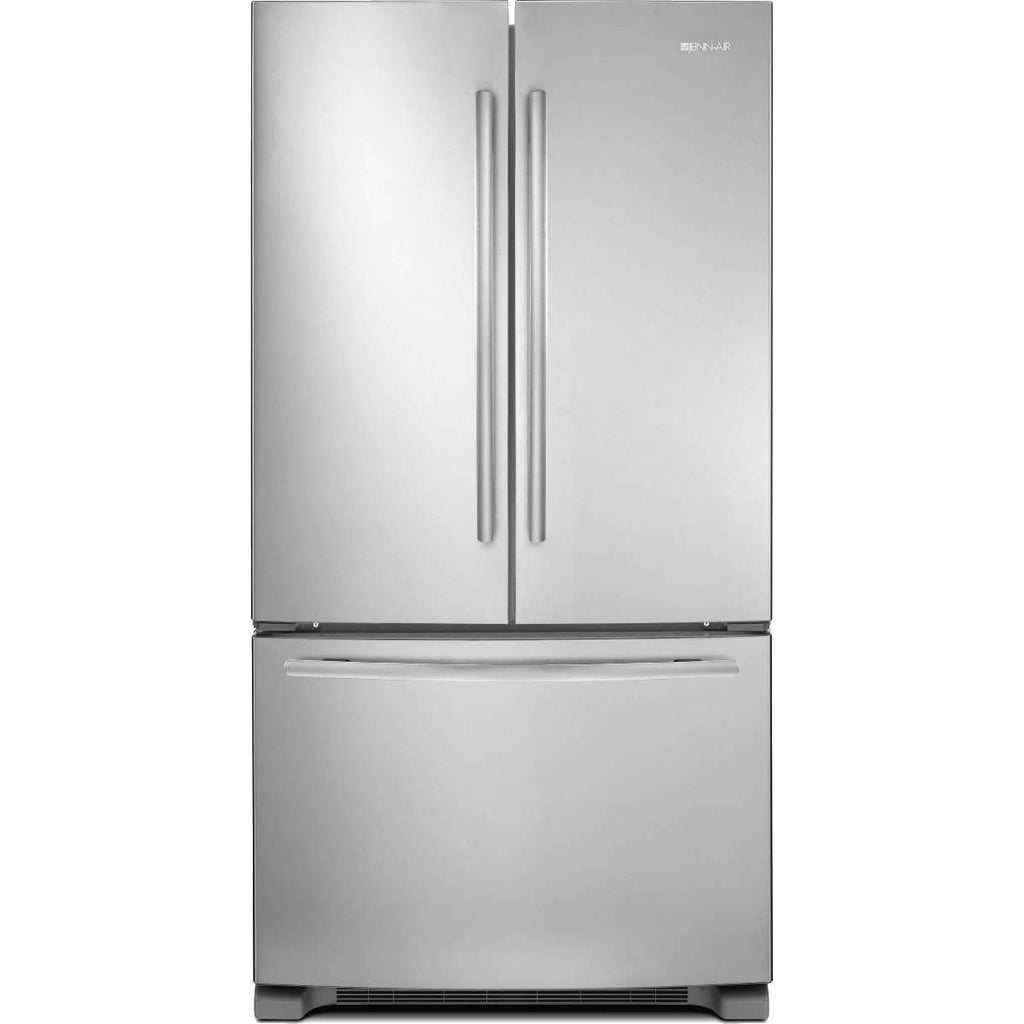  JennAir 36-inch, 20 cu. ft. Counter-Depth French 3-Door Refrigerator with Ice and Water JFC2089BEM IMAGE 1