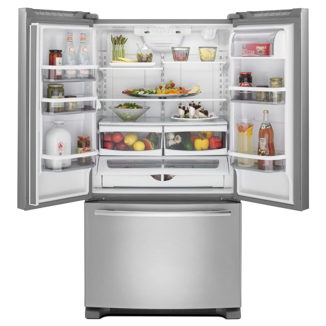  JennAir 36-inch, 20 cu. ft. Counter-Depth French 3-Door Refrigerator with Ice and Water JFC2089BEM IMAGE 2