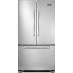  JennAir 36-inch, 20 cu. ft. Counter-Depth French 3-Door Refrigerator with Ice and Water JFC2089BEP IMAGE 1