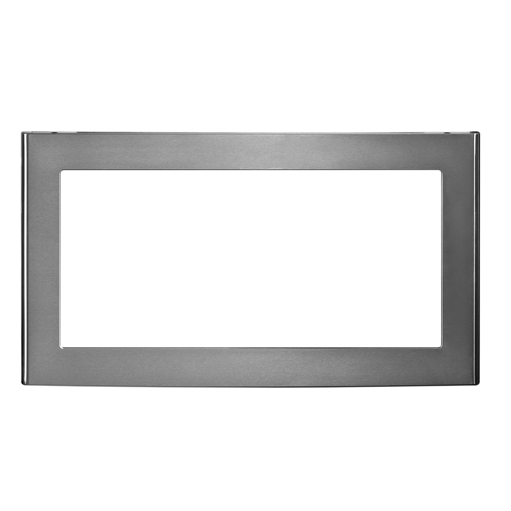  GE 30" Built-In Trim Kit For Microwave Ovens JX830SFC IMAGE 1